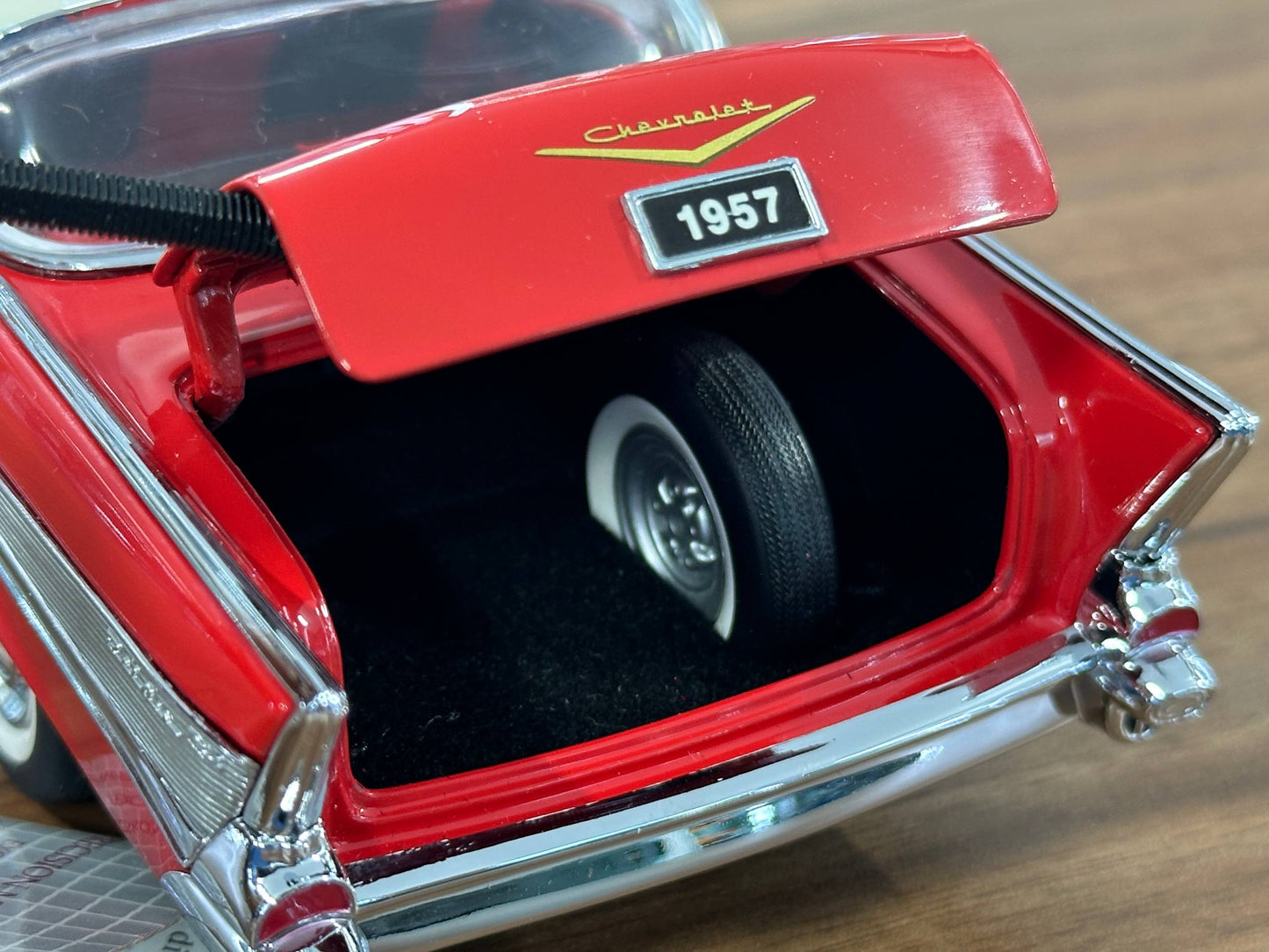 Franklin Mint Chevrolet Bel Air Coupe 1957 – 1/24 Diecast Red