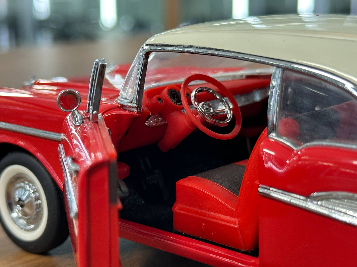 Franklin Mint Chevrolet Bel Air Coupe 1957 – 1/24 Diecast Red