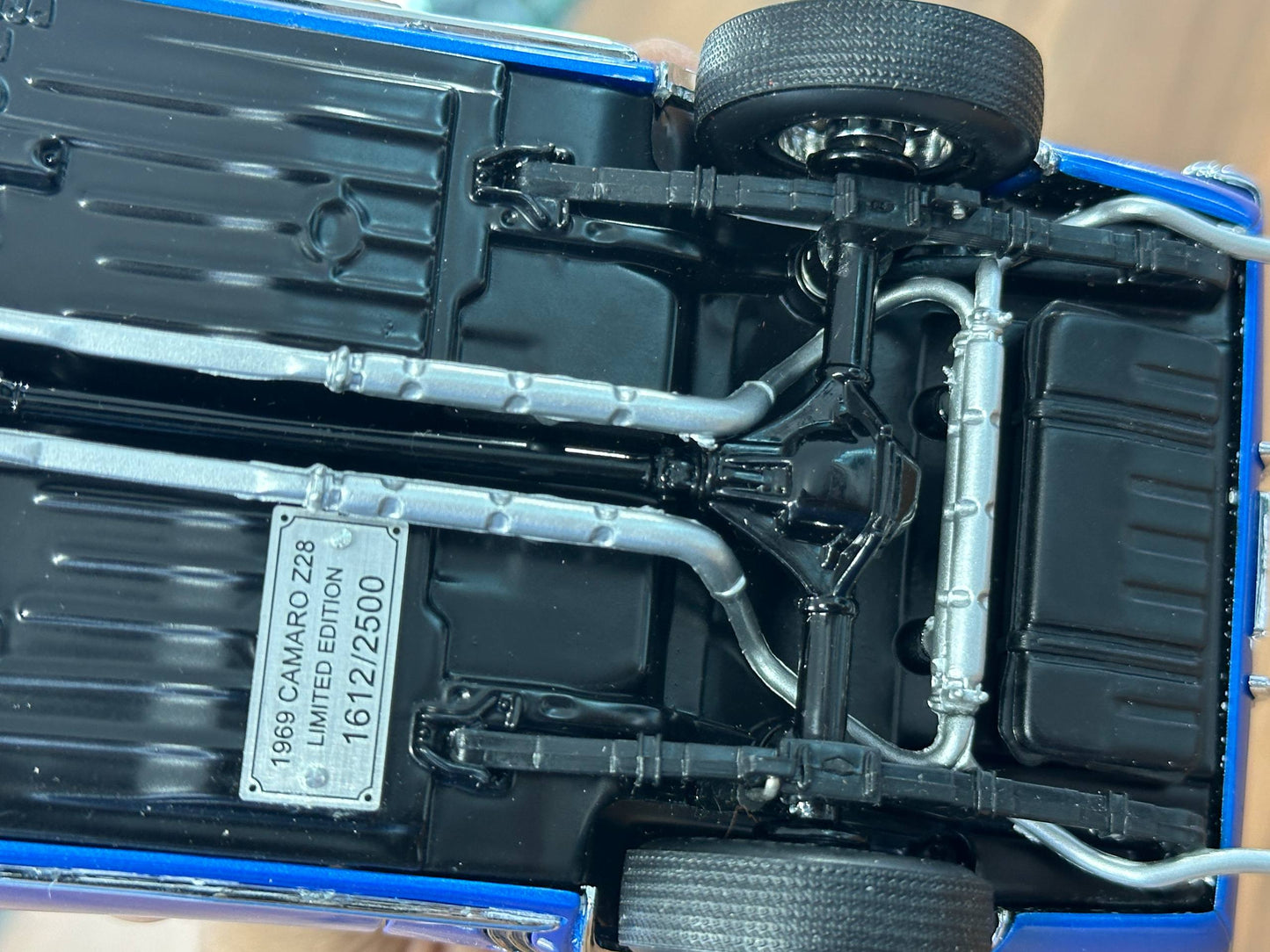 Franklin Mint Chevrolet Camaro Coupe 1969 – 1/24 Diecast Blue (Limited Edition)