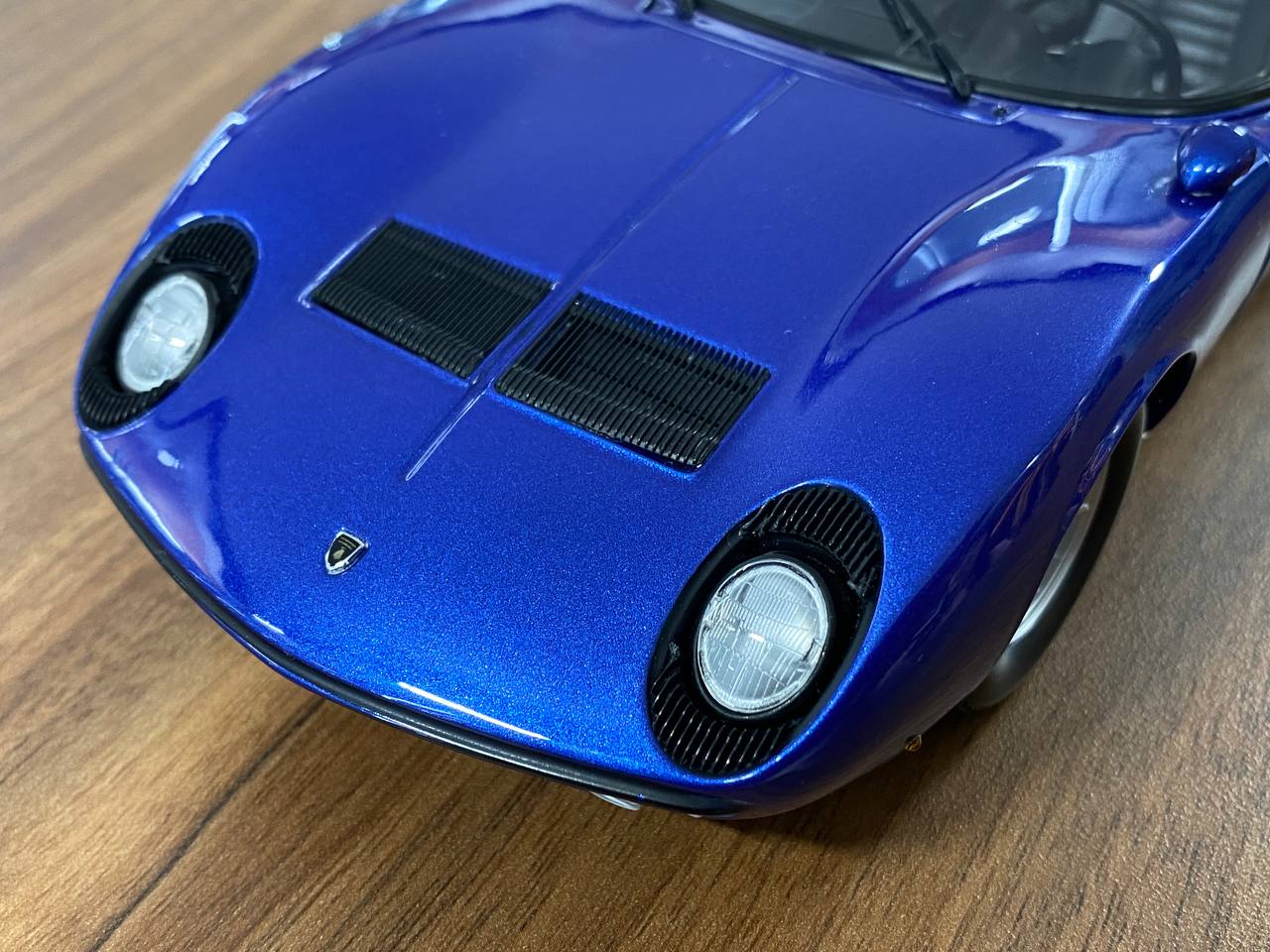 1/18 Diecast KYOSHO Lamborghini MIURA P400 Blue Metallic