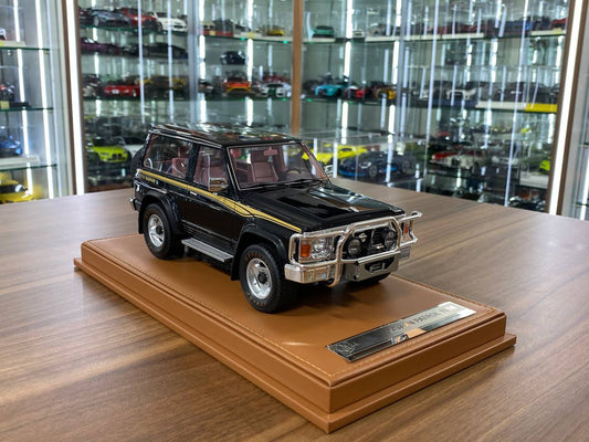 1/18 resin Nissan PATROL Y60 1994 Black by Old School Models - Limited 70 pcs