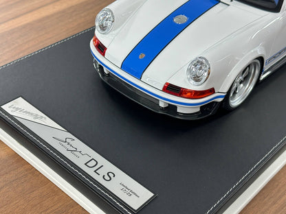 1/12 Resin Porsche Singer DLS – Ivy Image Models (White with Blue Stripe)