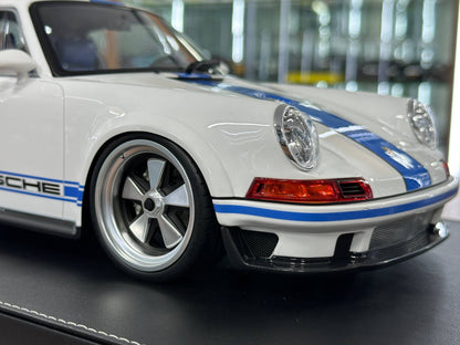 1/12 Resin Porsche Singer DLS – Ivy Image Models (White with Blue Stripe)