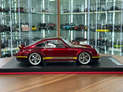 1/12 Resin Porsche Singer DLS – Ivy Image Models (Red with Yellow Stripe)