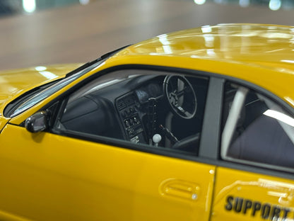 1/18 Resin Ignition Model Nissan Skyline GT-R R33 Pandem – Yellow