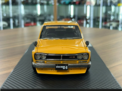 1/18 Resin Ignition Model Nissan Skyline 2000 GT-R KPGC10 – Orange