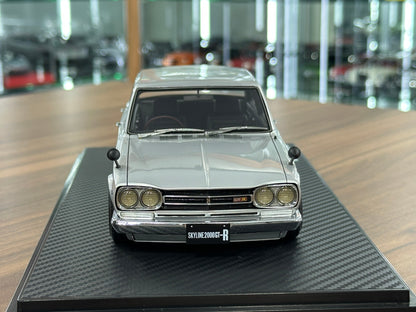 1/18 Resin Ignition Model Nissan Skyline 2000 GT-R PGC10 – Silver
