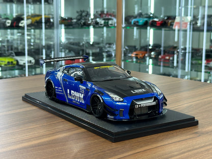1/18 Resin Ignition Model LB-WORKS Nissan GT-R R35 – Type 2 Blue