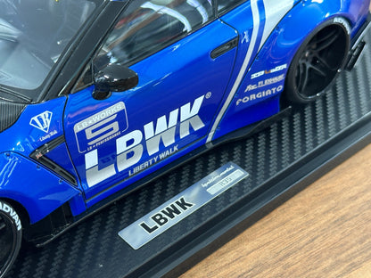 1/18 Resin Ignition Model LB-WORKS Nissan GT-R R35 – Type 2 Blue