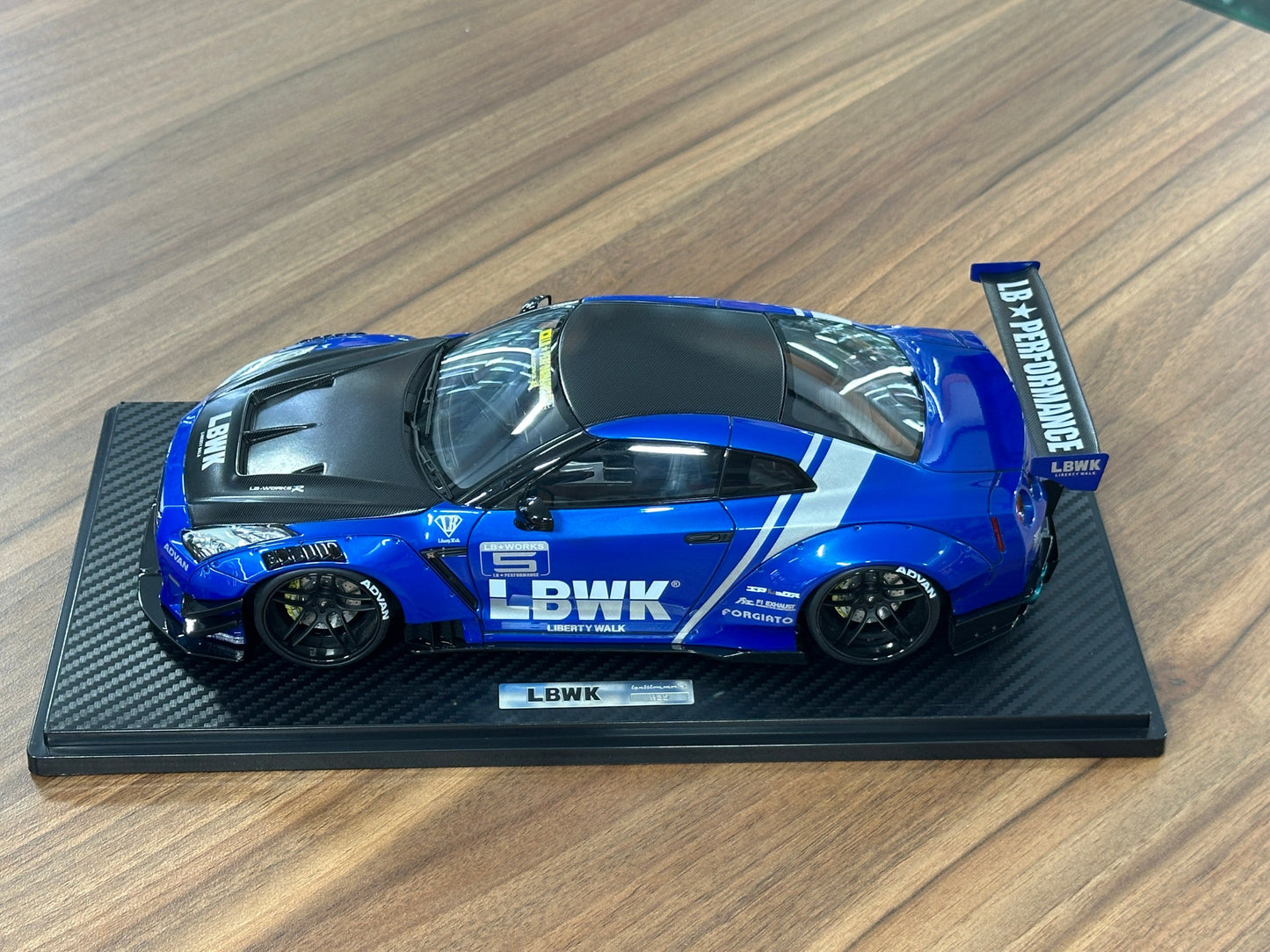 1/18 Resin Ignition Model LB-WORKS Nissan GT-R R35 – Type 2 Blue