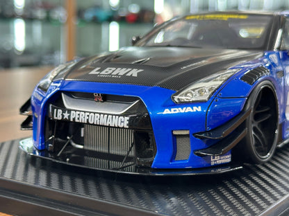 1/18 Resin Ignition Model LB-WORKS Nissan GT-R R35 – Type 2 Blue