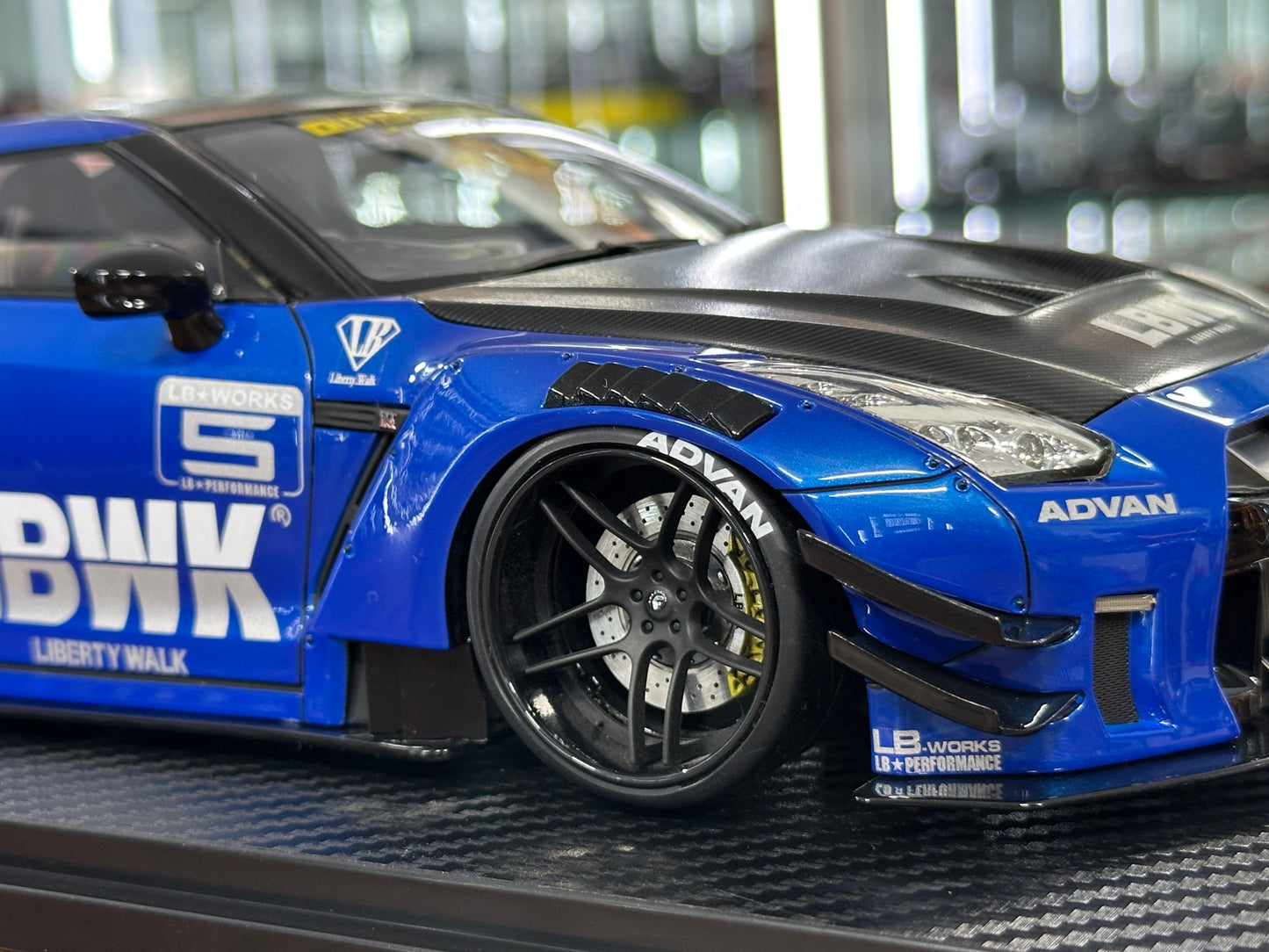1/18 Resin Ignition Model LB-WORKS Nissan GT-R R35 – Type 2 Blue