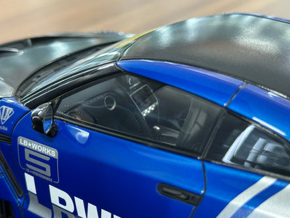 1/18 Resin Ignition Model LB-WORKS Nissan GT-R R35 – Type 2 Blue