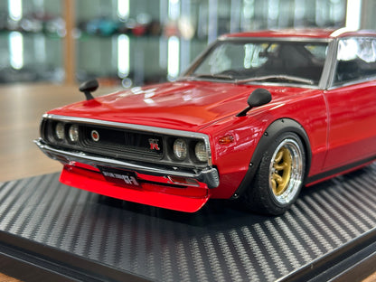 1/18 Resin Ignition Model Nissan Skyline 2000 GT-R KPGC110 – Red