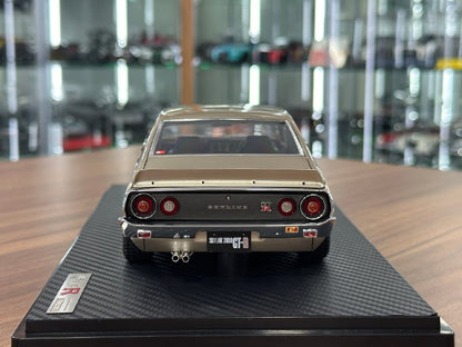 1/18 Resin Ignition Model Nissan Skyline 2000 GT-R KPGC110 – Silver