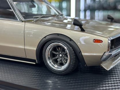 1/18 Resin Ignition Model Nissan Skyline 2000 GT-R KPGC110 – Silver