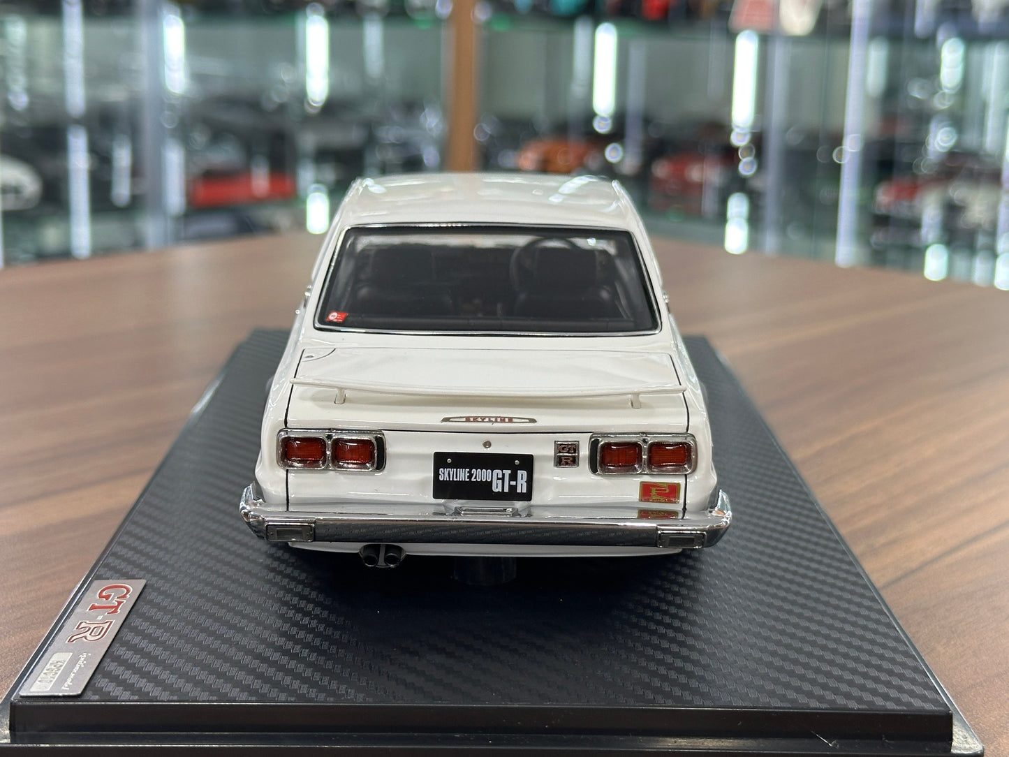 1/18 Resin Model Nissan Skyline 2000 GT-R KPGC10 White