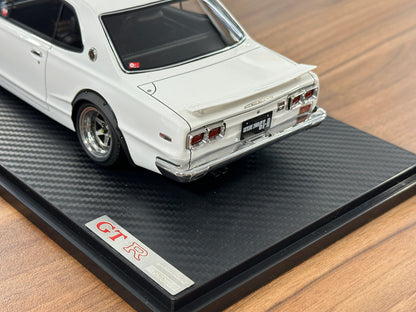 1/18 Resin Model Nissan Skyline 2000 GT-R KPGC10 White