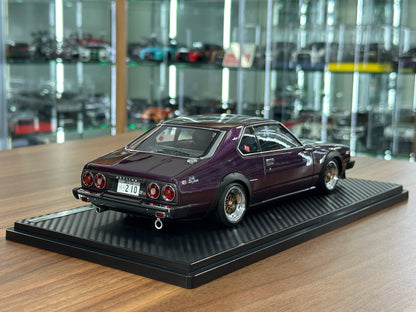 1/18 Resin Ignition Model Nissan Skyline 2000 GT-ES C210 – Purple