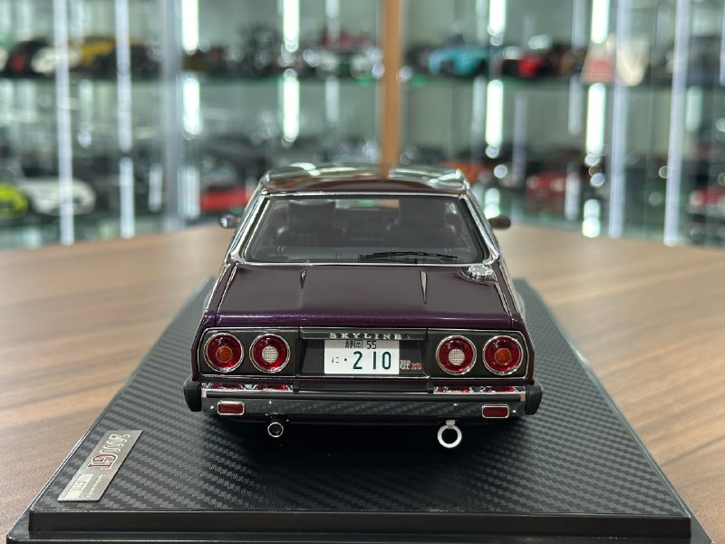 1/18 Resin Ignition Model Nissan Skyline 2000 GT-ES C210 – Purple