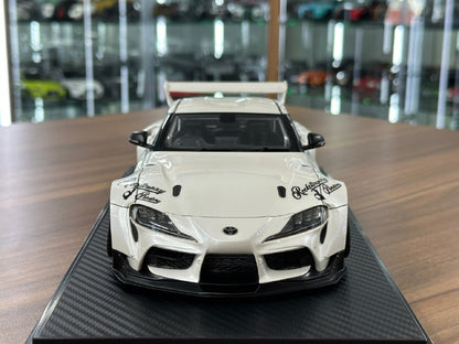 1/18 Resin Ignition Model Toyota Supra A90 Pandem – Pearl White