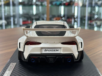 1/18 Resin Ignition Model Toyota Supra A90 Pandem – Pearl White