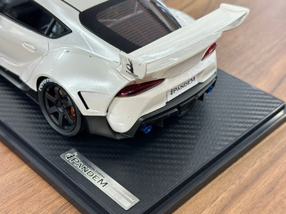 1/18 Resin Ignition Model Toyota Supra A90 Pandem – Pearl White