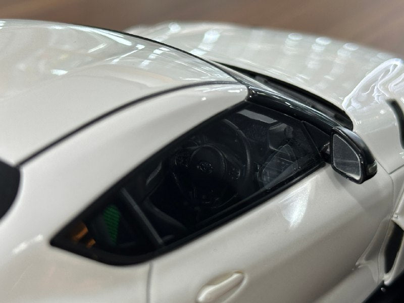 1/18 Resin Ignition Model Toyota Supra A90 Pandem – Pearl White