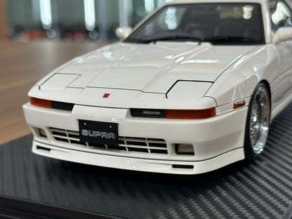 1/18 Resin Ignition Model Toyota Supra 3.0 GT LIMITED MA70 – White