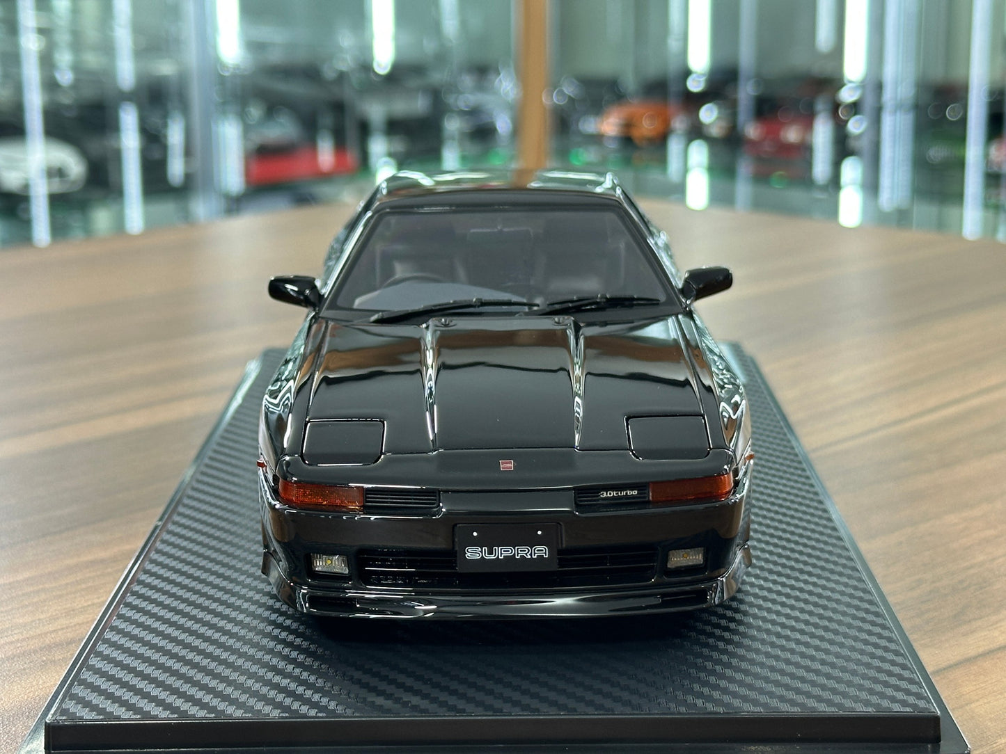 1/18 Resin Ignition Model Toyota Supra 3.0 GT LIMITED MA70 – Black