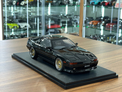 1/18 Resin Ignition Model Toyota Supra 3.0 GT LIMITED MA70 – Black