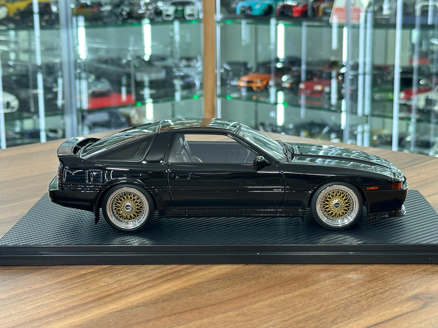 1/18 Resin Ignition Model Toyota Supra 3.0 GT LIMITED MA70 – Black