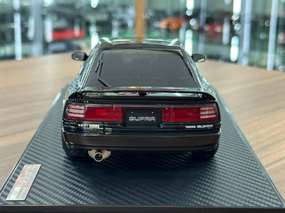 1/18 Resin Ignition Model Toyota Supra 3.0 GT LIMITED MA70 – Black