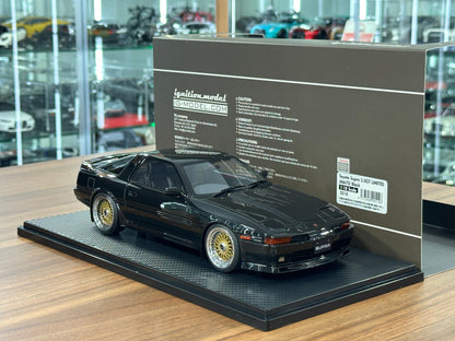 1/18 Resin Ignition Model Toyota Supra 3.0 GT LIMITED MA70 – Black