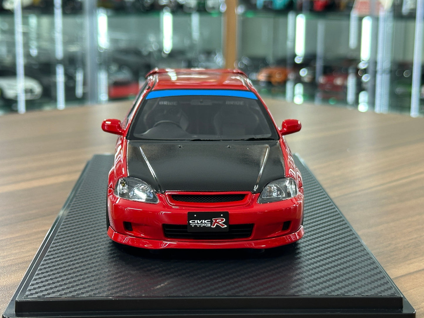 1/18 Resin Ignition Model Honda Civic EK9 Type R – Red