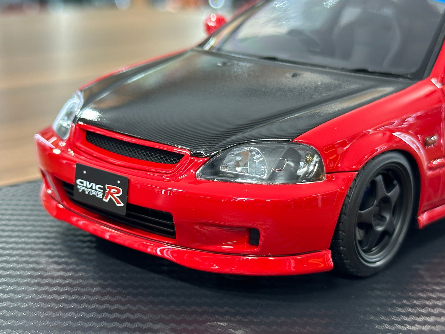 1/18 Resin Ignition Model Honda Civic EK9 Type R – Red