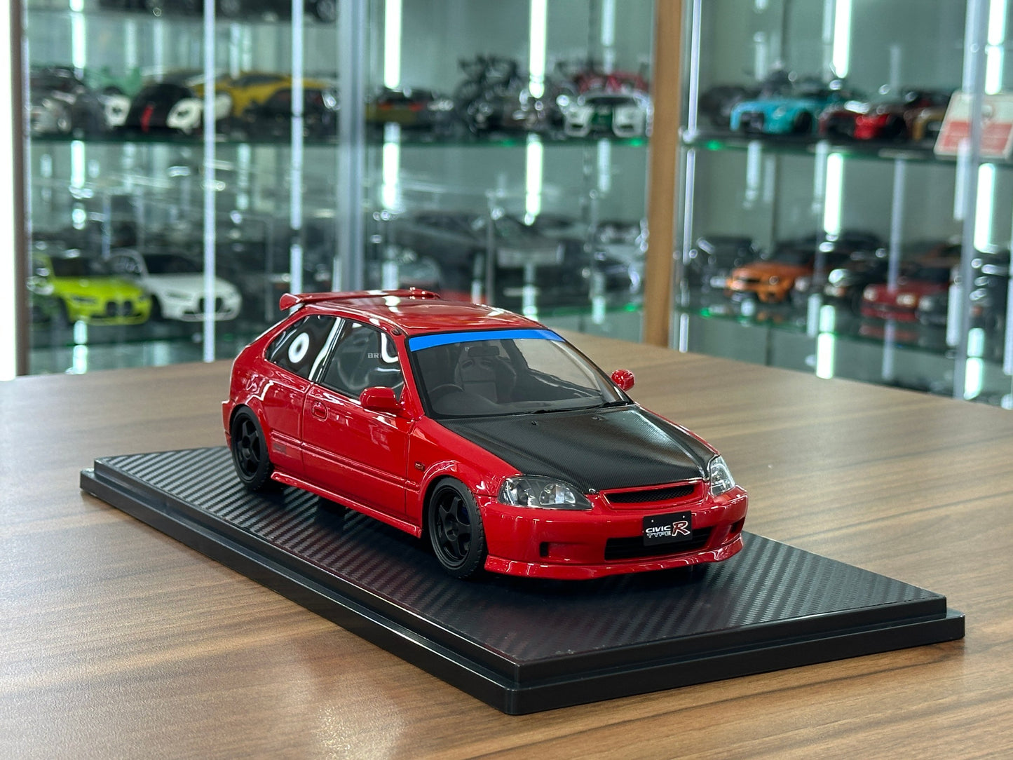 1/18 Resin Ignition Model Honda Civic EK9 Type R – Red