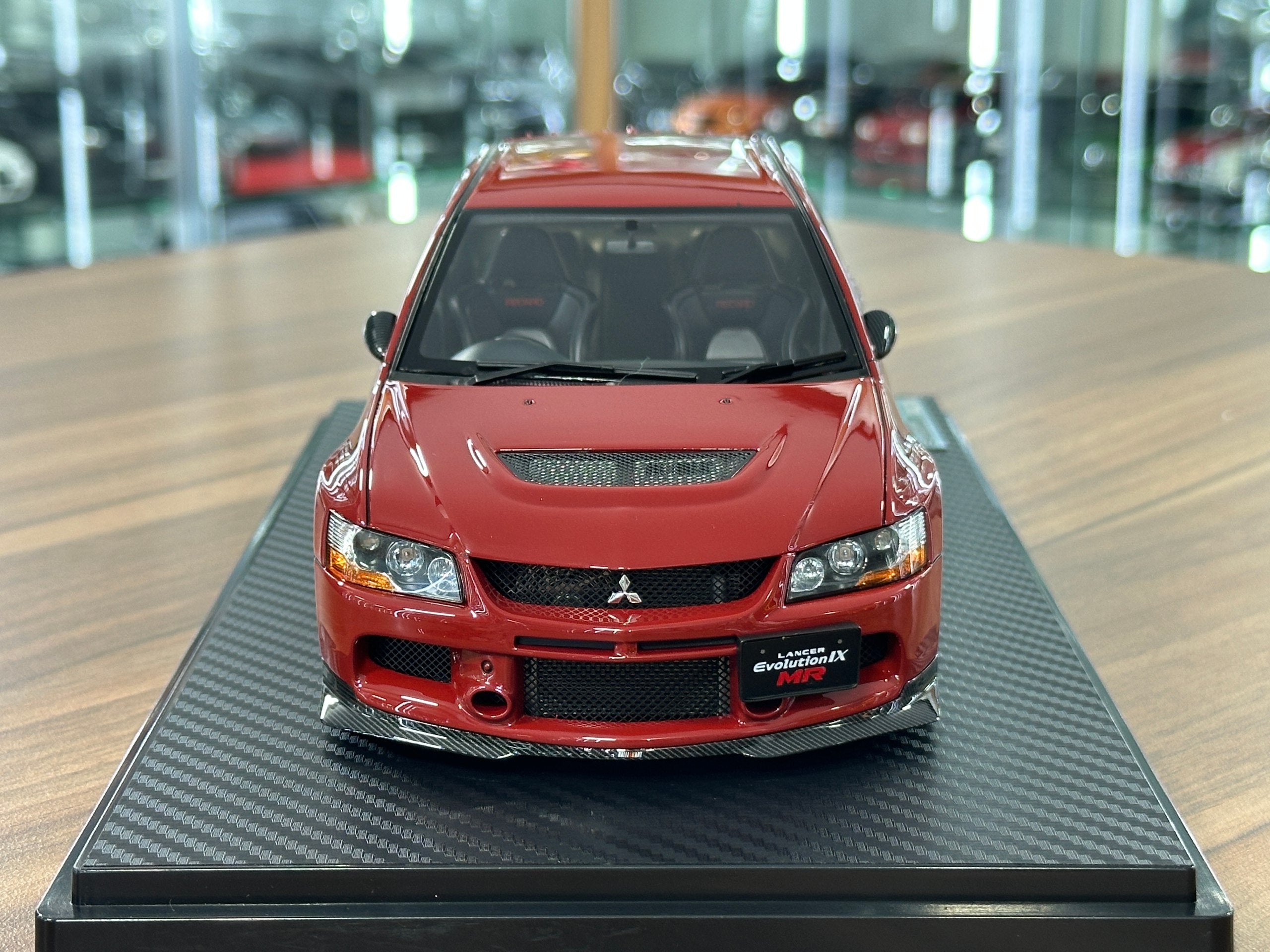 Mitsubishi Lancer Evo IX MR CT9A Red 1/18 Resin Model – dturman.com