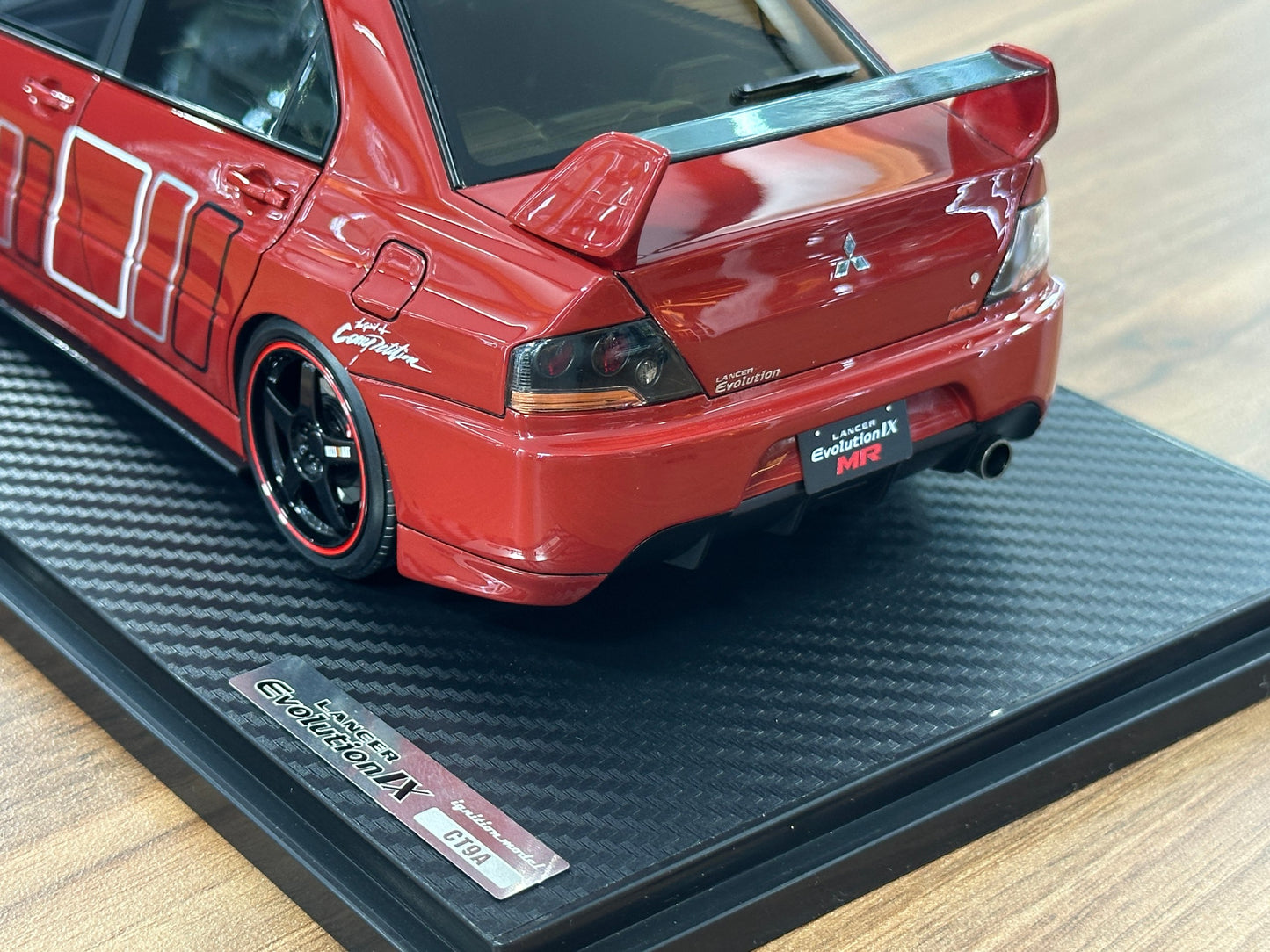 1/18 Resin Ignition Model Mitsubishi Lancer Evolution IX MR (CT9A) – Red