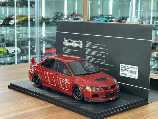 1/18 Resin Ignition Model Mitsubishi Lancer Evolution IX MR (CT9A) – Red