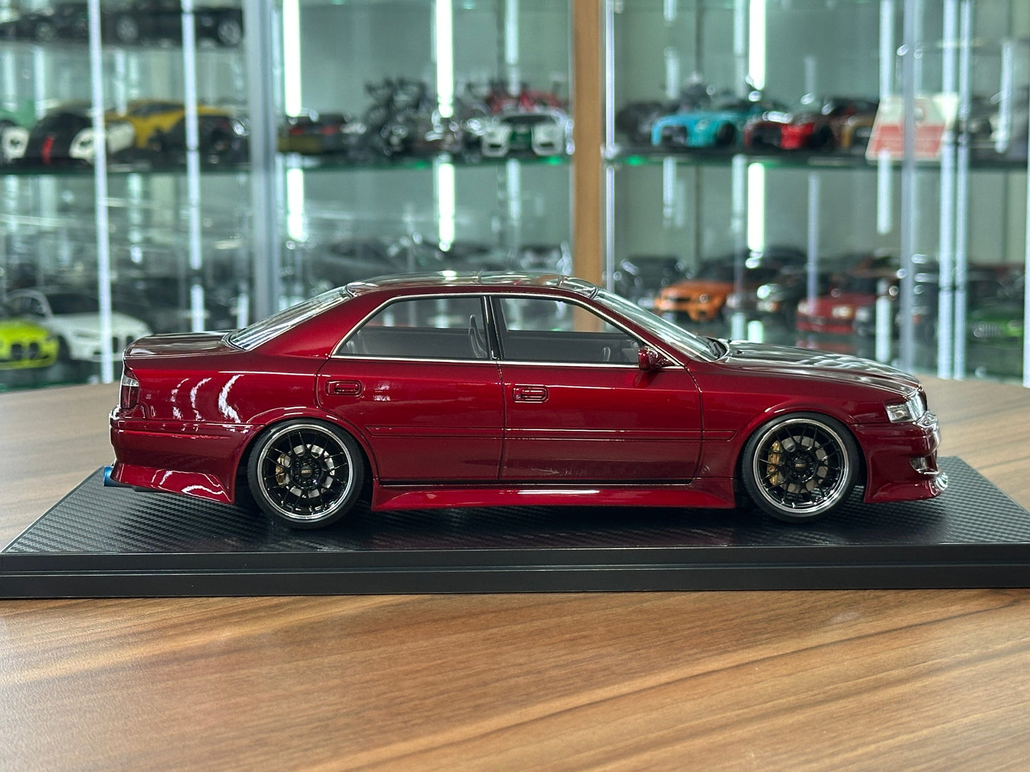 1/18 Resin Ignition Model Toyota Chaser VERTEX JZX100 – Red Metallic