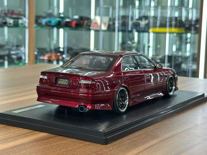 1/18 Resin Ignition Model Toyota Chaser VERTEX JZX100 – Red Metallic