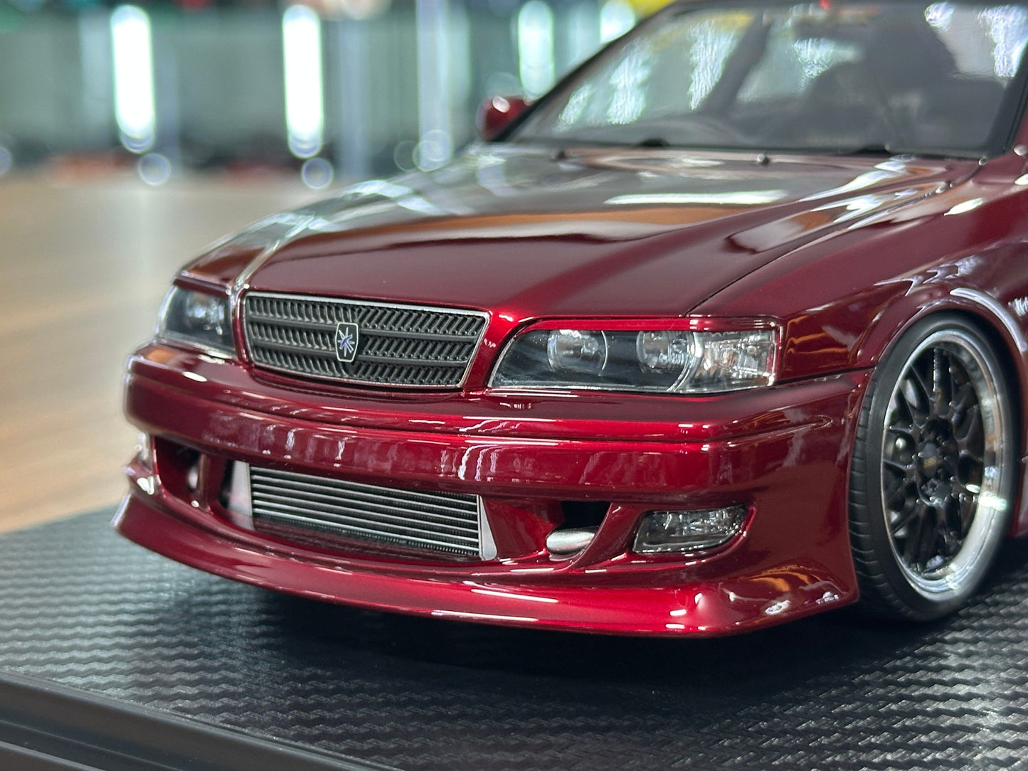 1/18 Resin Ignition Model Toyota Chaser VERTEX JZX100 – Red Metallic