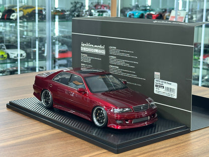 1/18 Resin Ignition Model Toyota Chaser VERTEX JZX100 – Red Metallic