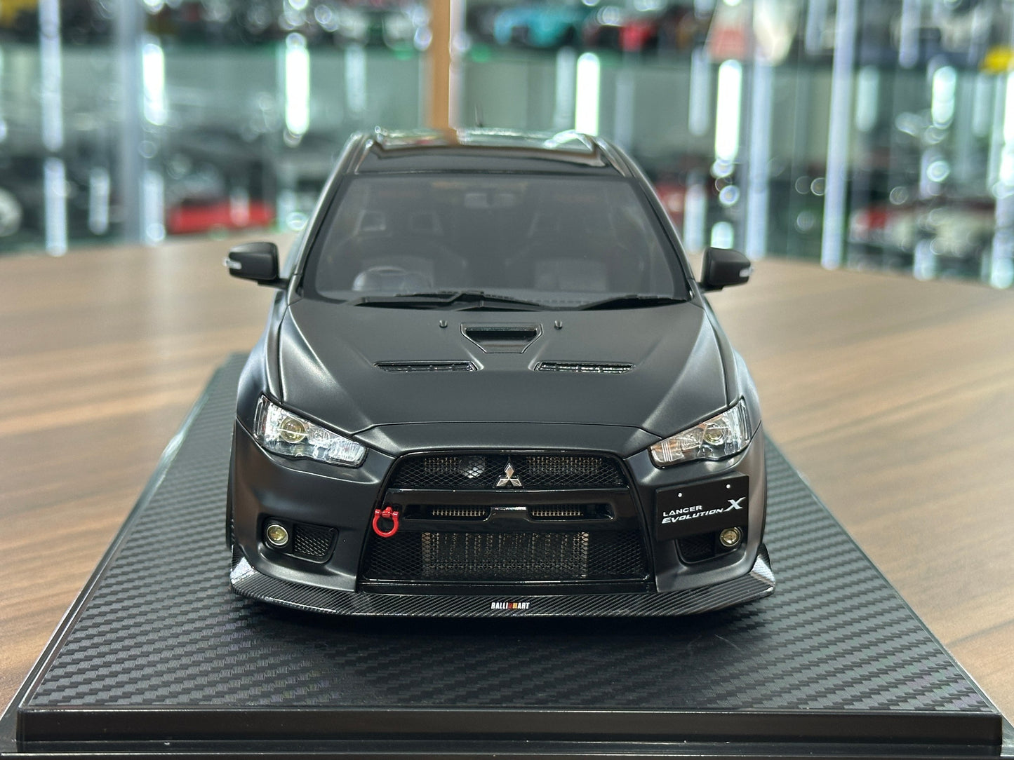1/18 Resin Ignition Model Mitsubishi Lancer Evolution X CZ4A – Matte Black