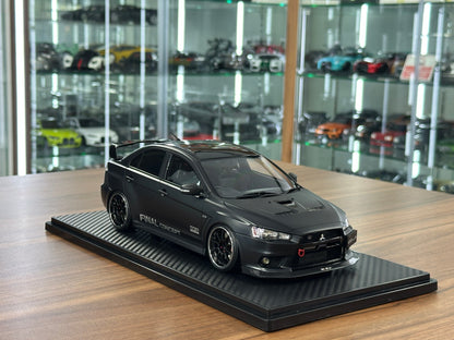 1/18 Resin Ignition Model Mitsubishi Lancer Evolution X CZ4A – Matte Black
