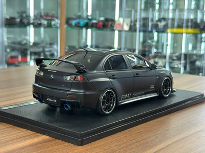 1/18 Resin Ignition Model Mitsubishi Lancer Evolution X CZ4A – Matte Black