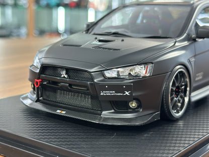 1/18 Resin Ignition Model Mitsubishi Lancer Evolution X CZ4A – Matte Black