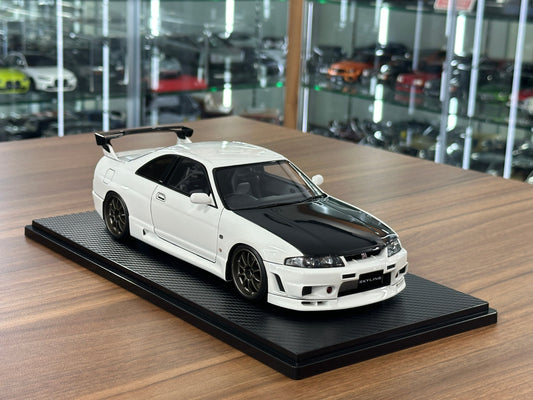 1/18 Resin Ignition Model Nissan Skyline GT-R BCN R33 – White