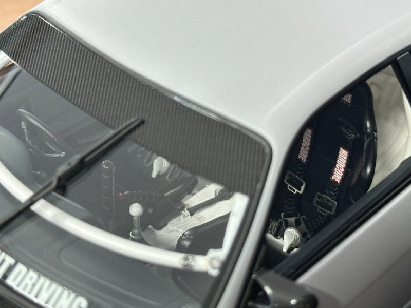 1/18 Resin Ignition Model Nissan Skyline GT-R BCN R33 Pandem – Matte Gray